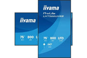 75" 3840x2160 UHD VA VESA Mount 800x800