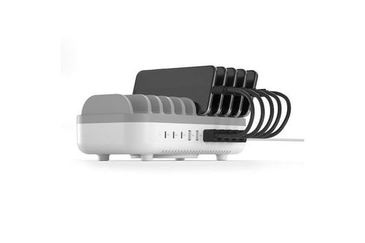 Station de Charge 10 Ports USB 7x USB-A + 3x USB-C (120W)