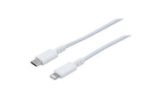 Cordon USB Type-C vers Lightning 20 cm - Blanc
