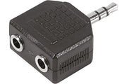 Doubleur monobloc stéréo Jack 3.5 mm