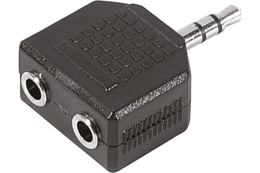 Doubleur monobloc stéréo Jack 3.5 mm