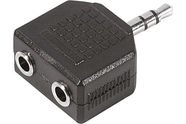 Doubleur monobloc stéréo Jack 3.5 mm