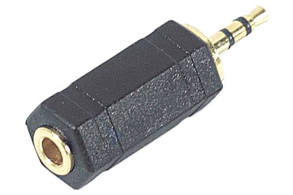 Adaptateur stéréo Jack 3.5 mm femelle / Jack 2.5 mm mâle