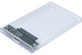 Boîtier externe USB 3.0 transparent disque dur ou SSD 2.5" SATA