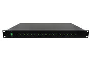 IZYX ALIMENTATION 16 SORTIES 230V/12V EN RACK 1U/ PSR122016