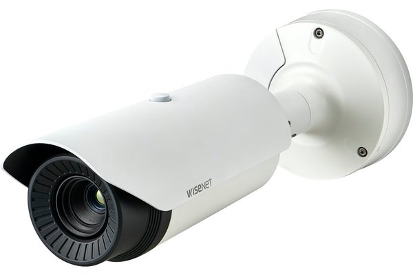 Hanwha TNO-3050T caméra de sécurité Balle (forme) Caméra de sécurité IP Extérieure 320 x 240 pixels Mur