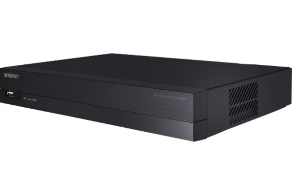 Hanwha XRN-420S Enregistreur vidéo sur réseau Noir
