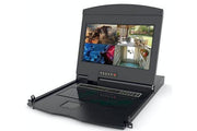 DEXLAN Console LCD 17,3" 16:9  Full HD avec switch KVM 4 Ports HDMI / USB