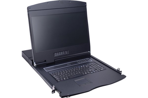 DEXLAN CONSOLE LCD 19" 1080P KVM 8 PORTS HDMI/USB