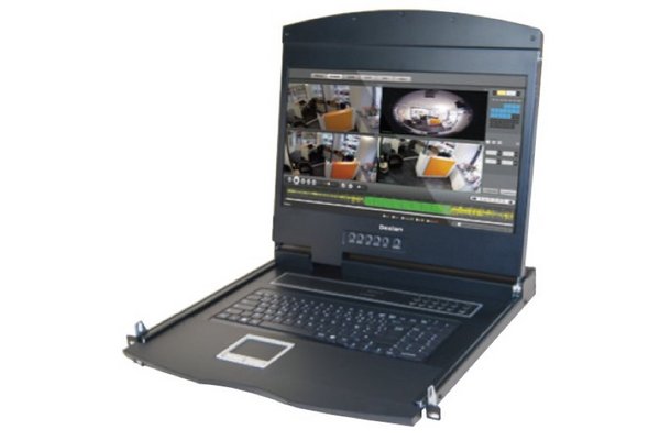 DEXLAN WorkStation LCD courte 16/9" HDMI 1080p / USB pour BAIE 600