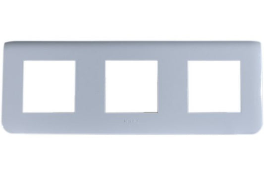 LEGRAND Plaque Mosaic 3 postes