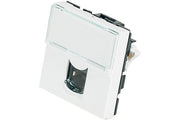 LEGRAND Plastron Mosaic 45x45 1 port RJ45 CAT 6 STP