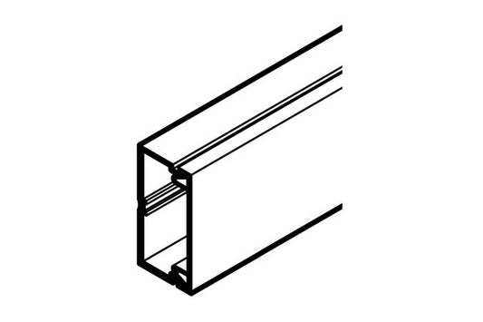 REHAU MOULURE AXIS MINI 32x16 - 1 COMPARTIMENT PVC BLANC 2 m