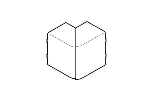 REHAU ANGLE EXTERIEUR VARIABLE POUR GOULOTTE AXIS 60x40 PVC BLANC IK10