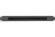 Passe câbles 19" 1U avec brosse