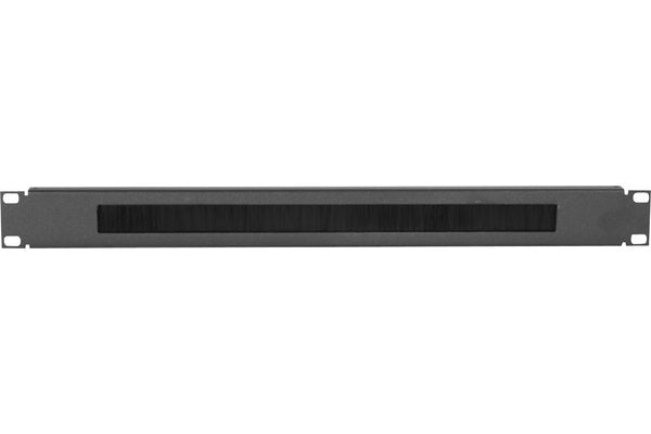 Passe câbles 19" 1U avec brosse