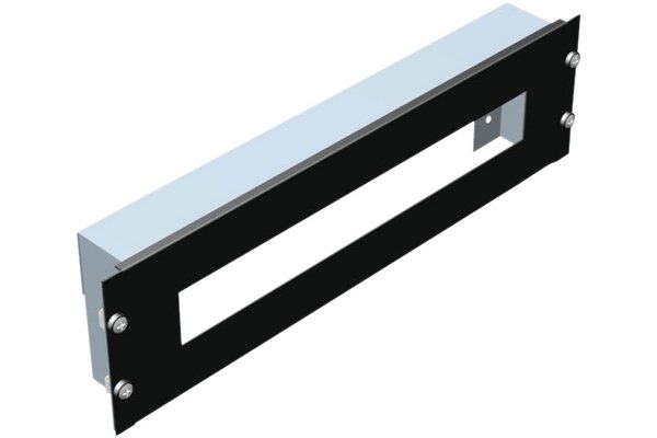 Support din 3U 19" Pour disjoncteur