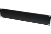 Panneau 19" 2U plein noir