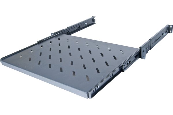 Etagère coulissante universelle pour baie profondeur 550 mm