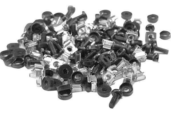 EKIVALAN Lot de 20 kits vis, rondelle, écrou-cage M6