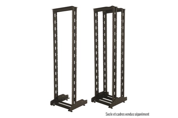 EKIVALAN Câdre 19" 27U pour bâtirack ECO, noir