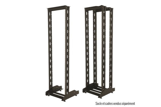 EKIVALAN Câdre 19" 27U pour bâtirack ECO, noir