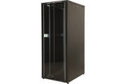 EKIVALAN Baie serveur BEEA 42U 800 x 1000, 2 verre, métal (noir)
