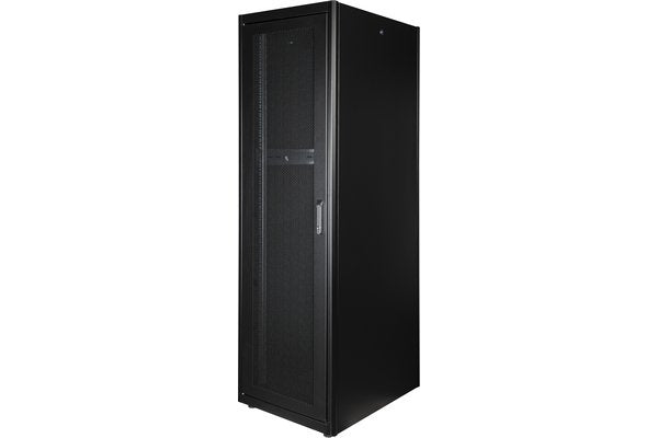 EKIVALAN Baie pro BEPF 42U 600 x 1000, ventil., ventil. (noir) /en kit