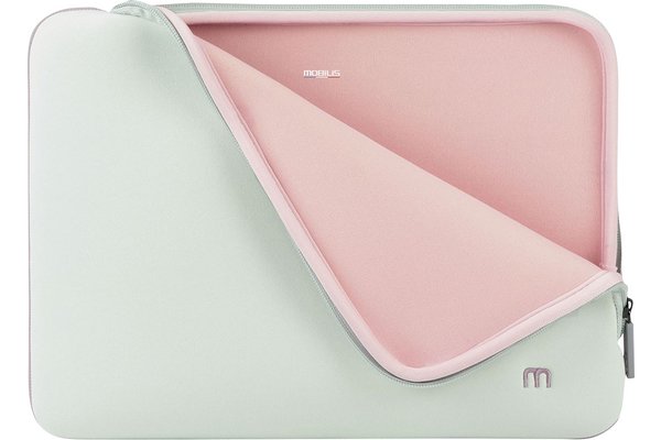 MOBILIS Housse d ordinateur portable Skin 12.5-14" - Gris/Rose