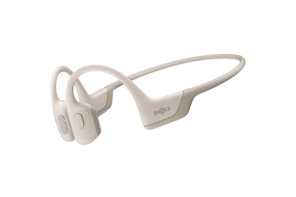 SHOKZ Casque à conduction osseuse OpenRun Pro - Bluetooth - Beige