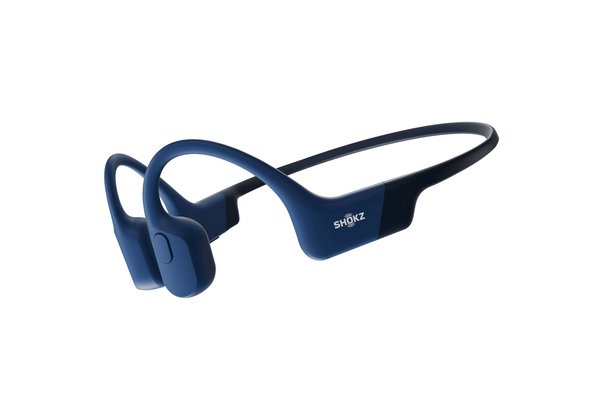 SHOKZ Casque à conduction osseuse OpenRun - Bluetooth - Bleu