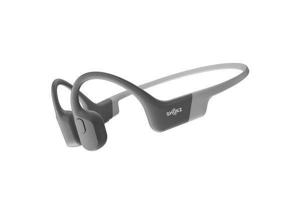 SHOKZ Casque à conduction osseuse OpenRun - Bluetooth - Gris