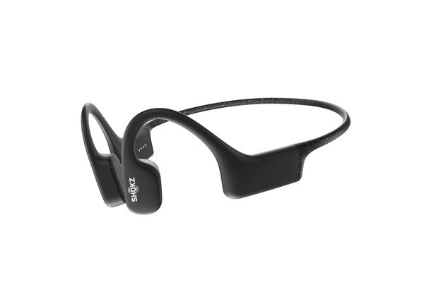 SHOKZ Casque MP3 à conduction osseuse étanche OpenSwim - Bluetooth - Noir