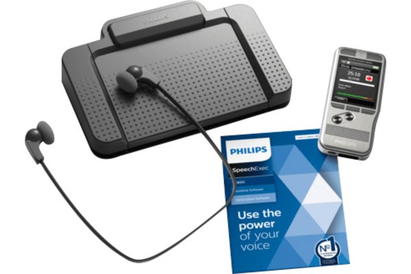 PHILIPS kit DPM6700 + Pocket-Mémo 6000 et le kit de transcription LFH7177