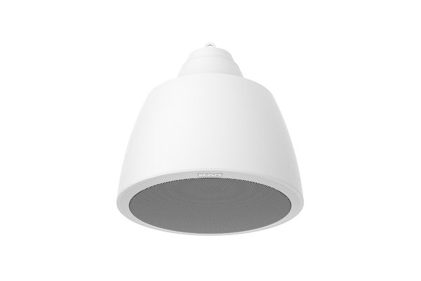 HANWHA- Haut-parleur suspendu sur IP SPA-P100W - Blanc