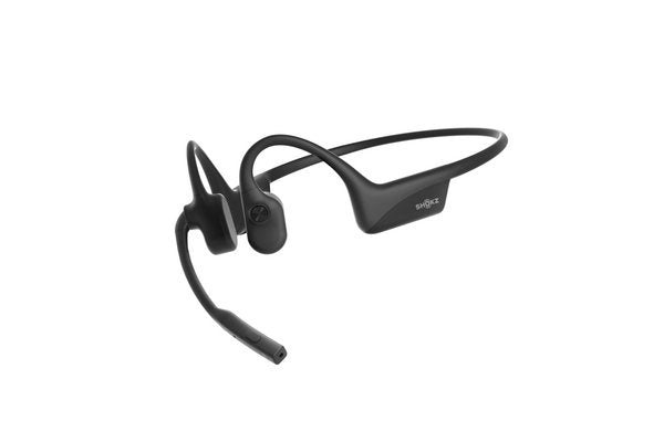 SHOKZ Casque sans-fil à conduction osseuse OpenComm2 - Noir