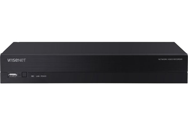 Hanwha ARN-410S Enregistreur vidéo sur réseau Noir