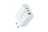 XTORM Chargeur mural écologique XEC100 100 W 3 ports USB-A USB-C PD certifié GRS