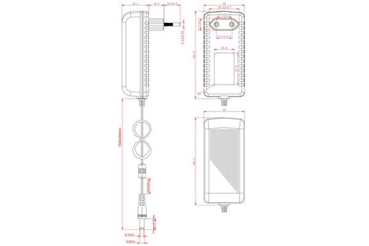 5V 4A BLOC D ALIMENTATION 5.5x2.1