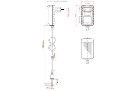 5V 2A BLOC D ALIMENTATION 3.5x1.35