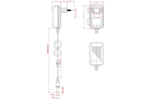 5V 2A BLOC D ALIMENTATION 5.5x2.5