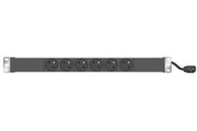 Multiprise rackable 19" 6 prises / cordon C14