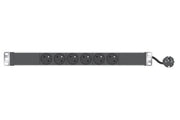 Multiprise rackable 19" 6 prises