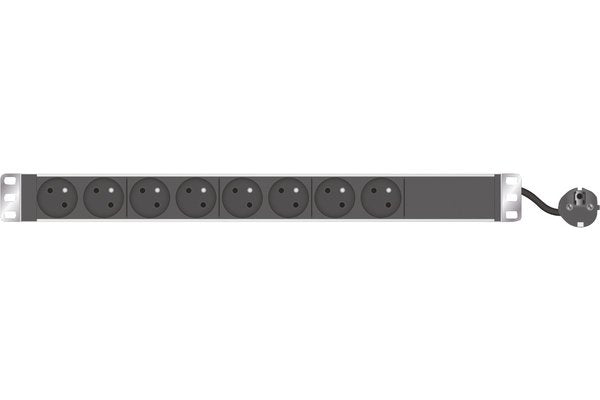 Multiprise rackable 19" 8 prises