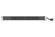 Multiprise rackable 19" 12 prises C13 / cordon C14 avec voyant