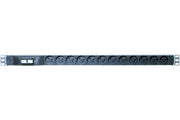 Multiprise rackable 19" verticale 0 U 12 prises + disjoncteur