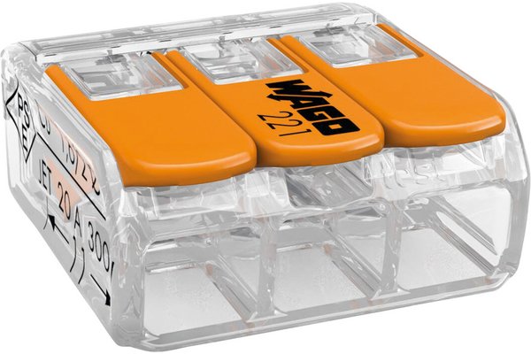 BORNE DE CONNEXION 3 Voies Boite de 50