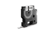 DYMO Rhino Etiquette industrielle gaine thermorétractable 6mm x 1,5m noir/blanc