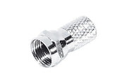 Prise F pour câble antenne coaxial SAT / TV - lot de 100 pcs