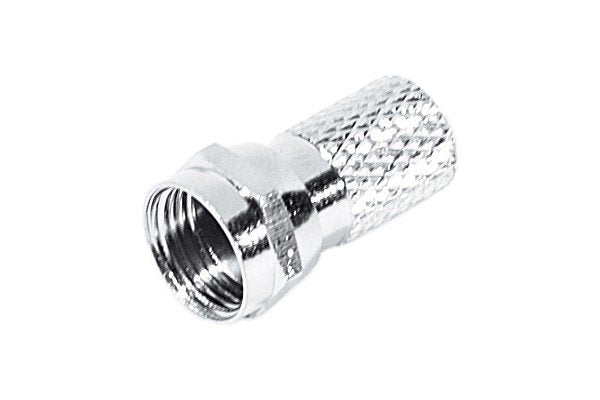 Prise F pour câble antenne coaxial SAT / TV - lot de 100 pcs